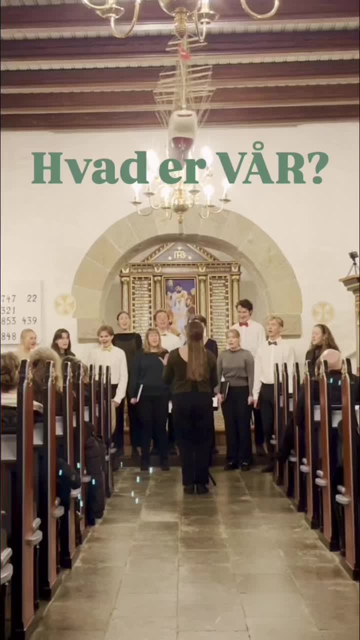 VAAR singing in a church with the headline "what is VAAR?"